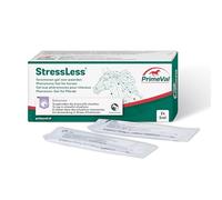 PRIMEVAL StressLess - Gel apaisant aux phéromones pour Cheval - Aliment complémentaire Naturel Anti-Stress à Base de phéromone apaisante Maternelle de Jument - sans Somnolence - 2 sachets de 5 ML