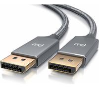 Primewire Câble DisplayPort Premium vers DisplayPort avec gaine en nylon 8K 7680 x 4320 @ 60 Hz avec DSC - 3m