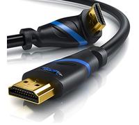 Primewire Câble HDMI 2.1 Coudé 90° 3m 8K 60Hz 4K 120Hz 144Hz 48 Gbit/s, Câble HDMI Ultra High Speed avec eARC, VRR, Dynamic HDR 10+ et Dolby Vision pour TV Murale, PS5, Xbox Series X, 3 mètres
