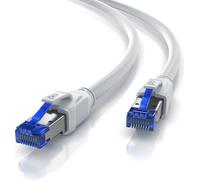 Primewire Patch Cable CAT 8 with Coton coating - Gigabit Ethernet LAN cable - 40 Gbit/s - S/FTP PIMF shielding - network cable - 25m
