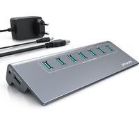 Primewire USB 3.2 Gen2 Hub, distributeur 7 ports actif avec alimentation, 10 Gbit/s