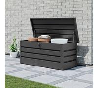 PRIMEYARD 137 x 61 cm Coffre de jardin, anthracite - (GFPV01022)