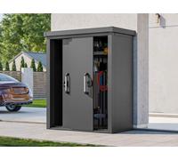 PRIMEYARD 150 x 78 cm Armoire de jardin XL, anthracite - (GFPV00925)