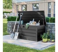 PRIMEYARD 152 x 69 cm Coffre de jardin, anthracite - (GFPV01021)