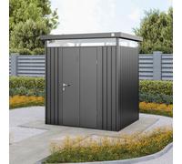 PRIMEYARD 180 x 150 cm Abri de jardin, gris métallique - (GFPV00980)