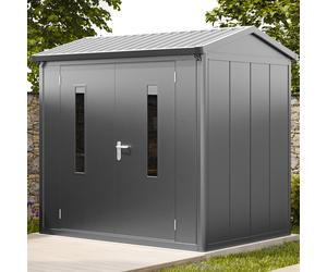 PRIMEYARD 228 x 180 cm Abri de jardin, anthracite - (GFPV00918)