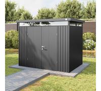 PRIMEYARD 240 x 180 cm Abri de jardin, anthracite - (GFPV00983)