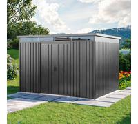 PRIMEYARD 260 x 200 cm Abri de jardin, gris-perle - (GFPV01012)