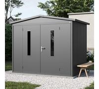 PRIMEYARD 263 x 180 cm Abri de jardin, anthracite - (GFPV00914)