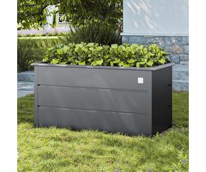 PRIMEYARD Design 75 x 150 x 78 cm Carré potager surélevé, acier, anthracite - (GFPV00955)