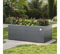 PRIMEYARD Design 75 x 175 x 78 cm Carré potager surélevé, acier, anthracite - (GFPV00956)