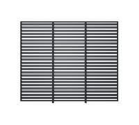 PRIMEYARD Persiennes 3 pièces en Aluminium - Panneau Statique en Anthracite pour Pergola Premium