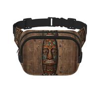 Primitive TotemRetro Motif totem Sac banane tendance tendance Unisexe Voyage Sports Sac à bandoulière