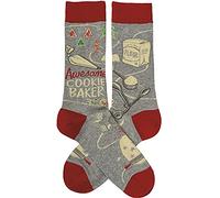 Primitives by Kathy 109639 Awesome Cookie Baker Chaussettes Taille unique Coton, Nylon et Spandex