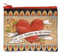 Primitives by Kathy 112262 You Will Forever Be My Always Portefeuille à fermeture éclair Multicolore