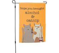 Primitives by Kathy Drapeau de jardin Alcohol And Catnip