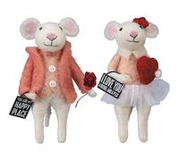 Primitives by Kathy Ensemble de créatures décoratives « You are My Happy Place ; I Love You A Bushel and A Peck »