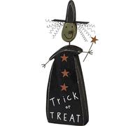 Primitives by Kathy Halloween Chunky Sitter - Sorcière délicate - 20,3 cm de Haut - Trick Or Treat