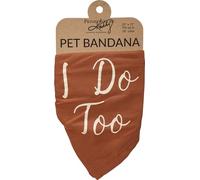 Primitives by Kathy I Do Too Bandana pour animal domestique Taille L