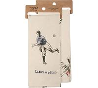 Primitives by Kathy Life's A Pitch Serviette de Cuisine décorative