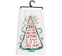 Primitives by Kathy Panneau de Noël imprimé bloc, Tissu, Éclairer, tea Towel