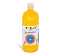 Primo 404TA1000201 1000ml Jaune Bouteille peinture acrylique - Peintures acryliques (Jaune, Bouteille, CE, 1000 ml)