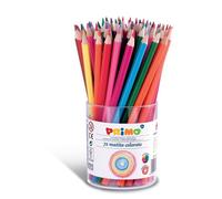 Primo 505b72 Crayon De Couleur Multicolore 72 Pièces