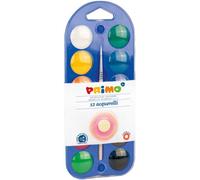 PRIMO Aquarelles diamètre 25mm 12pcs + pinceau