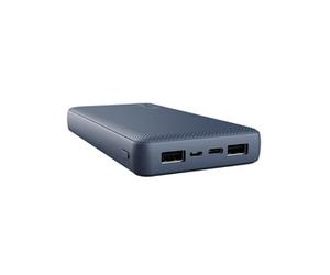Primo - Banque d'alimentation - 20000 mAh - 74 Wh - 15 Watt - 3 A - Fast Charge - 3 connecteurs de sortie (2 x USB, USB-C) - sur le câble : Micro-USB