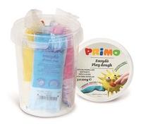 PRIMO Bâtonnet de pâte à modeler en seau 3 couleurs 100 g G