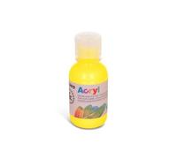 Primo - Bouteille De Couleur Acrylique 125 Ml - Jaune Primaire