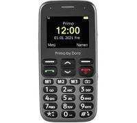 Primo by DORO 218 Téléphone portable pour séniors Touche SOS noir