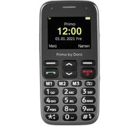 Primo by DORO 218 Téléphone portable pour séniors Touche SOS noir