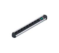 Bachmann PRIMO 6AC outlet(s) 1.75m Noir, Argent multiprise