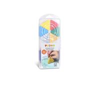Primo - Crayons de Cire Colorés avec 12 Couleurs pour enfants +3 Ans, Résistants et Durables en Forme de Triangle, Couleurs Intenses pour Papeterie et Activités Créatives, ne Salit pas les Mains