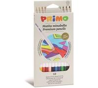 PRIMO Crayons de couleur hexagonaux minabella, en boîte en carton, 12 couleurs. ø 3,8 mm G