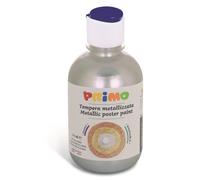 Primo Flacon Gouache Ready-Mix Mettalic 300 Ml Bouchon Flux Control Argent 910