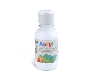 PRIMO Hobby & Professional - ensemble de Peintures Acryliques, 6 Couleurs pour les +14 Ans, Chaque Tube de 125 ml, Parfaites pour Tissus, Loisirs Créatifs, Papeterie et Projets Artistiques