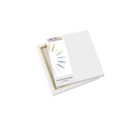 PRIMO Hobby & Professional Toile de peinture 18 l x 24 cm en carton toilé 100% coton sans acide pour peinture avec couleurs acryliques, huile, aquarelles, toiles pour peindre des peintures, loisirs