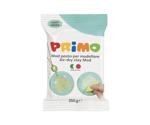 PRIMO - Pasta Modellabile Dermatologicamente Testata 250g Inodore Vegan, Panetto Simil Argilla da Modellare Morbida e Naturale