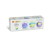 PRIMO - Pâte à Modeler Testée Dermatologiquement 95% Origine Végétale 100g, Jeux pour Enfants 3 Ans, Travaux Créatifs et Hobby, Sèche à l'Air, se Travaille avec Mains Humides, Pas Besoin de Cuisson