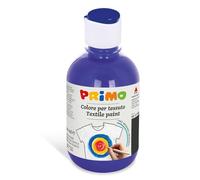 PRIMO - Peinture Acrylique, 1 Bouteille de 300 ml avec Couleurs Enfants +4 Ans pour Peindre les Tissus, Couleurs pour Peinture Textile Permanente Couvrante pour Loisirs Créatifs, Made in Italy