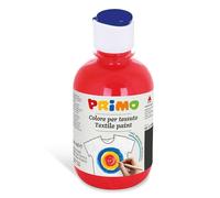 PRIMO - Peinture Acrylique, 1 Bouteille de 300 ml avec Couleurs Enfants +4 Ans pour Peindre les Tissus, Couleurs pour Peinture Textile Permanente Couvrante pour Loisirs Créatifs, Made in Italy