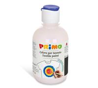 PRIMO - Peinture Acrylique, 1 Bouteille de 300 ml avec Couleurs Enfants +4 Ans pour Peindre les Tissus, Couleurs pour Peinture Textile Permanente Couvrante pour Loisirs Créatifs, Made in Italy