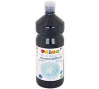 PRIMO - Températures lavables pour enfants +3 Ans et Adultes, 1L, Couleurs de Haute Qualité pour enfants, Adaptées à la Peinture sur Tissus, Verre, Papier, déales pour les Travaux Créatifs et Loisirs