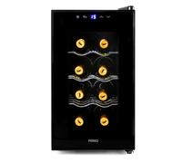 PR169WK Cave à Vin - Pose Libre - 8 Bouteilles - Classe E - Noir