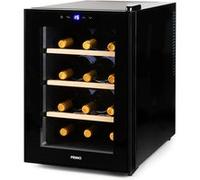 PRIMO PR190WK Cave à Vin - 12 Bouteilles - Classe F - Pose Libre - Noir Noir G