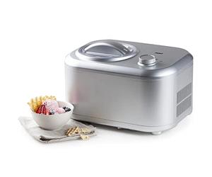 PRIMO PR406IM Ice Cream Maker - Sorbetière à compresseur - Autocongélation - 1L - Argent