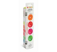 Primo PRIMO - Gouache en pot, 6 couleurs fluorescentes,