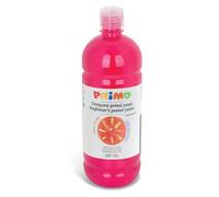PRIMO - Températures lavables pour enfants +3 Ans et Débutants, 1L, Couleurs à la Tempéra pour Débuter en Peinture sur Papier, Tissu, Verre et Plus, Parfaites pour les Loisirs Créatifs et les Hobby